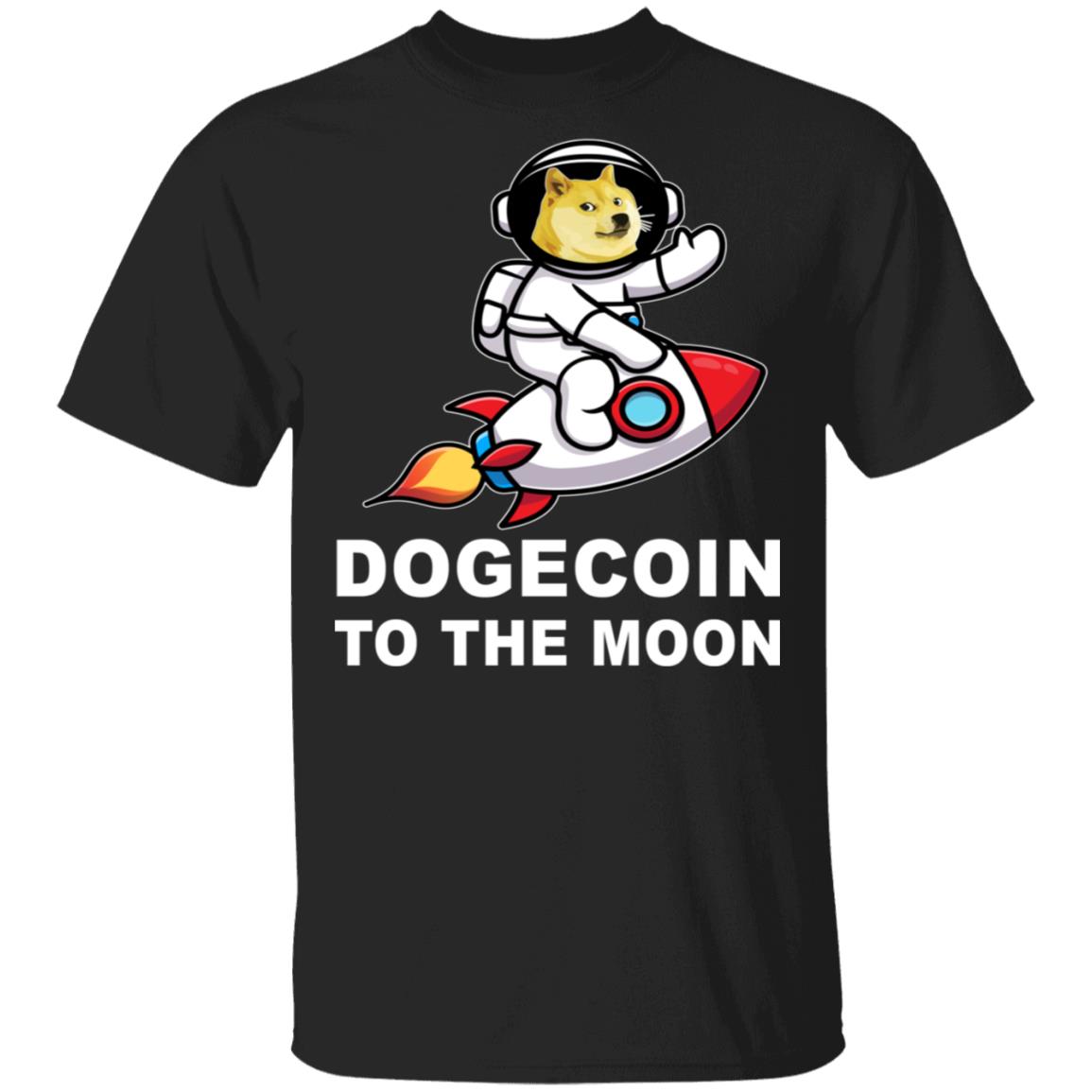 DogeCoin To The Moon Doge Crypto Shirt