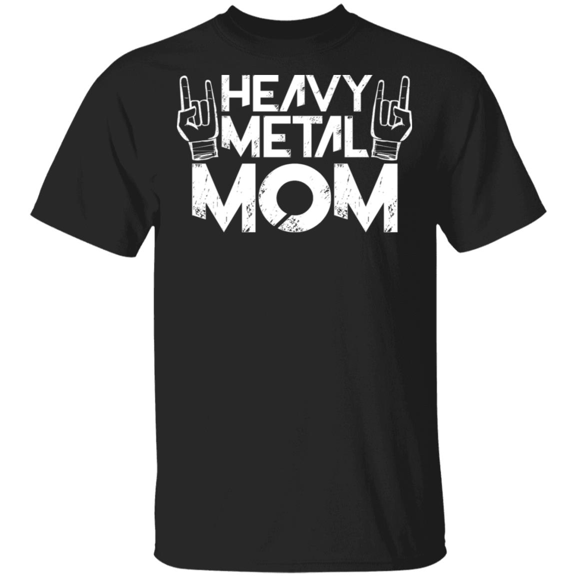 Heavy Metal Mom Vintage Band Music Concert Mother T-Shirt
