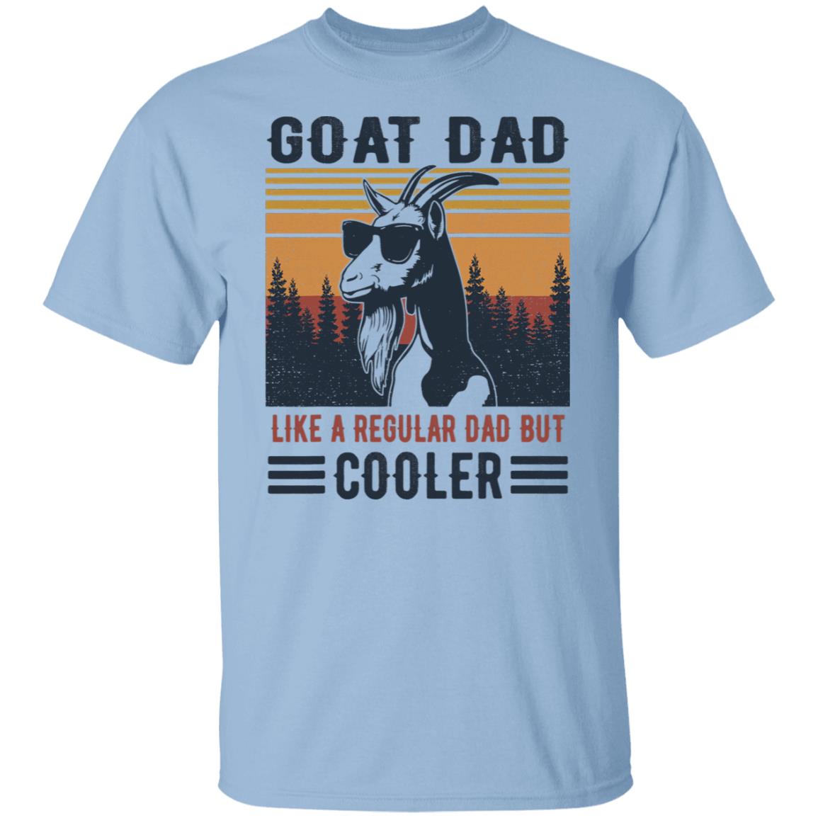 Goat Dad Like A Regular Dad Farmers Animal Lover Fathers Day Gift Shirt