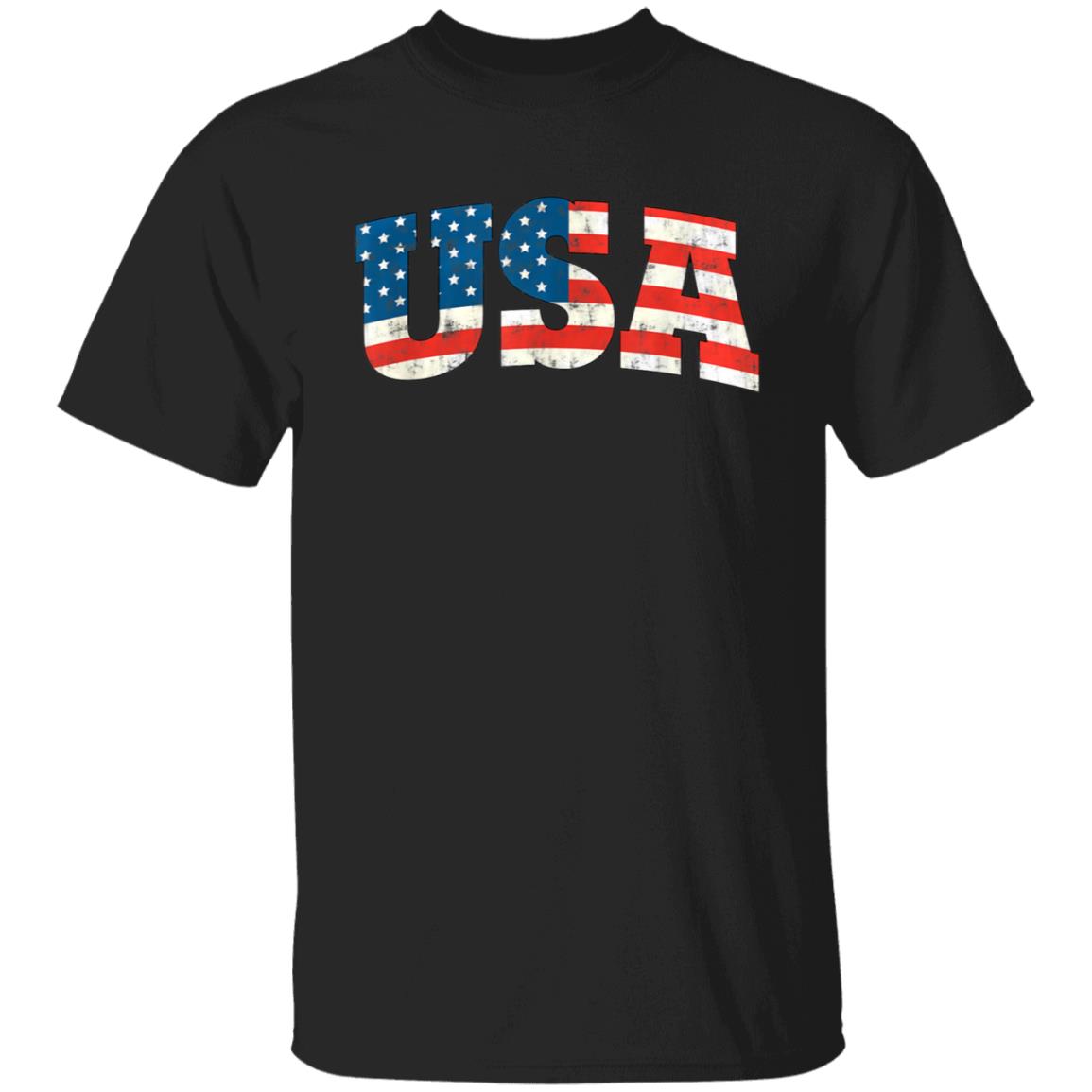 USA 4th Of July American Patriotic Flag T-Shirt