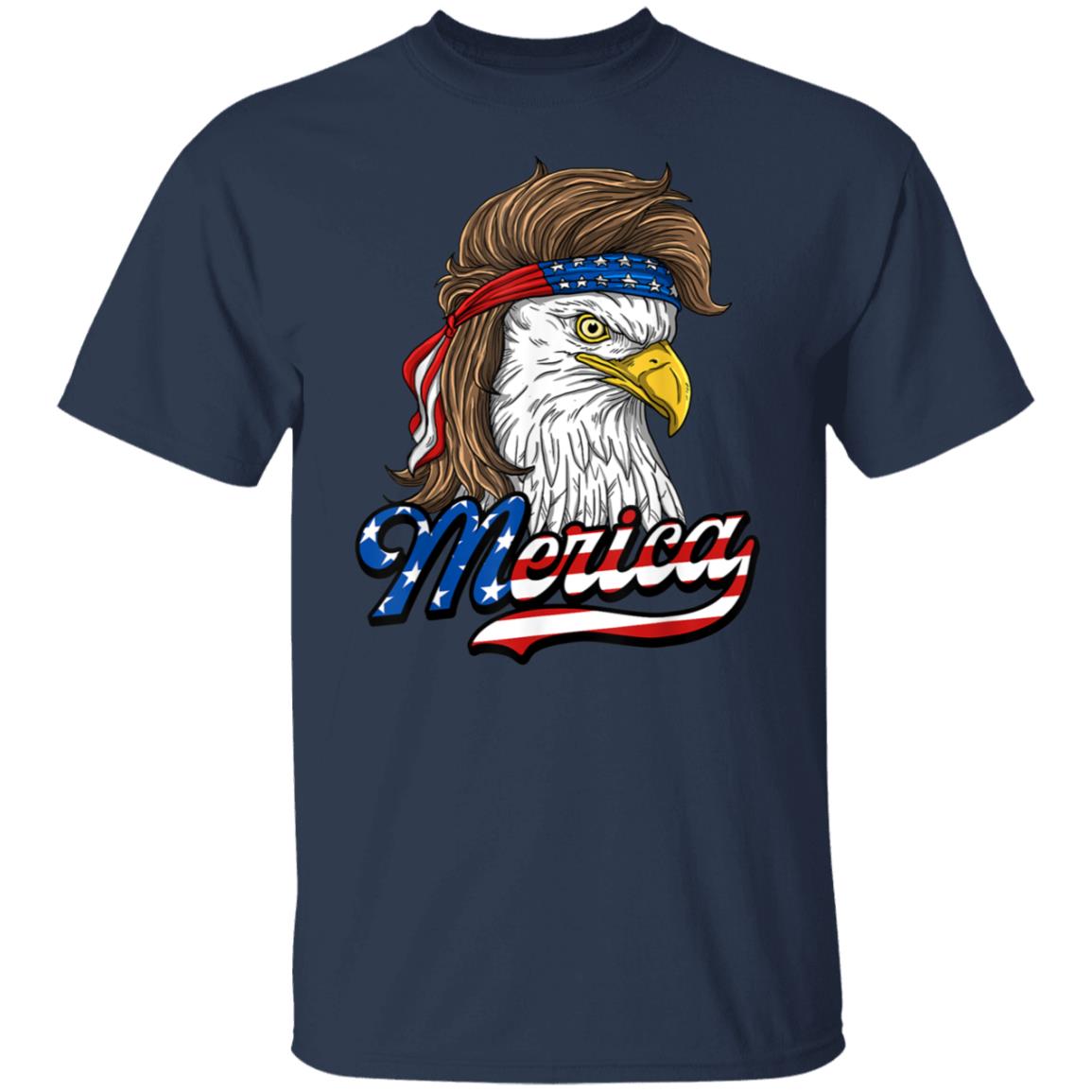 Merica - Patriotic USA Eagle Of Freedom - 4th of July T-Shirt