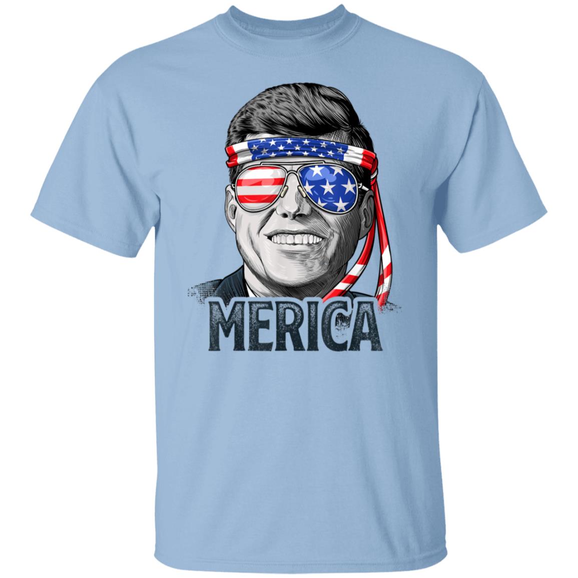 Kennedy Merica 4th of July T shirt President JFK Men Gifts