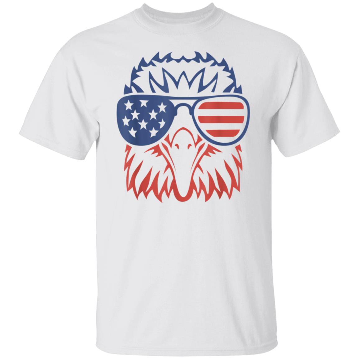 Patriotic Eagle T-Shirt 4th of July USA American Flag Tshirt T-Shirt