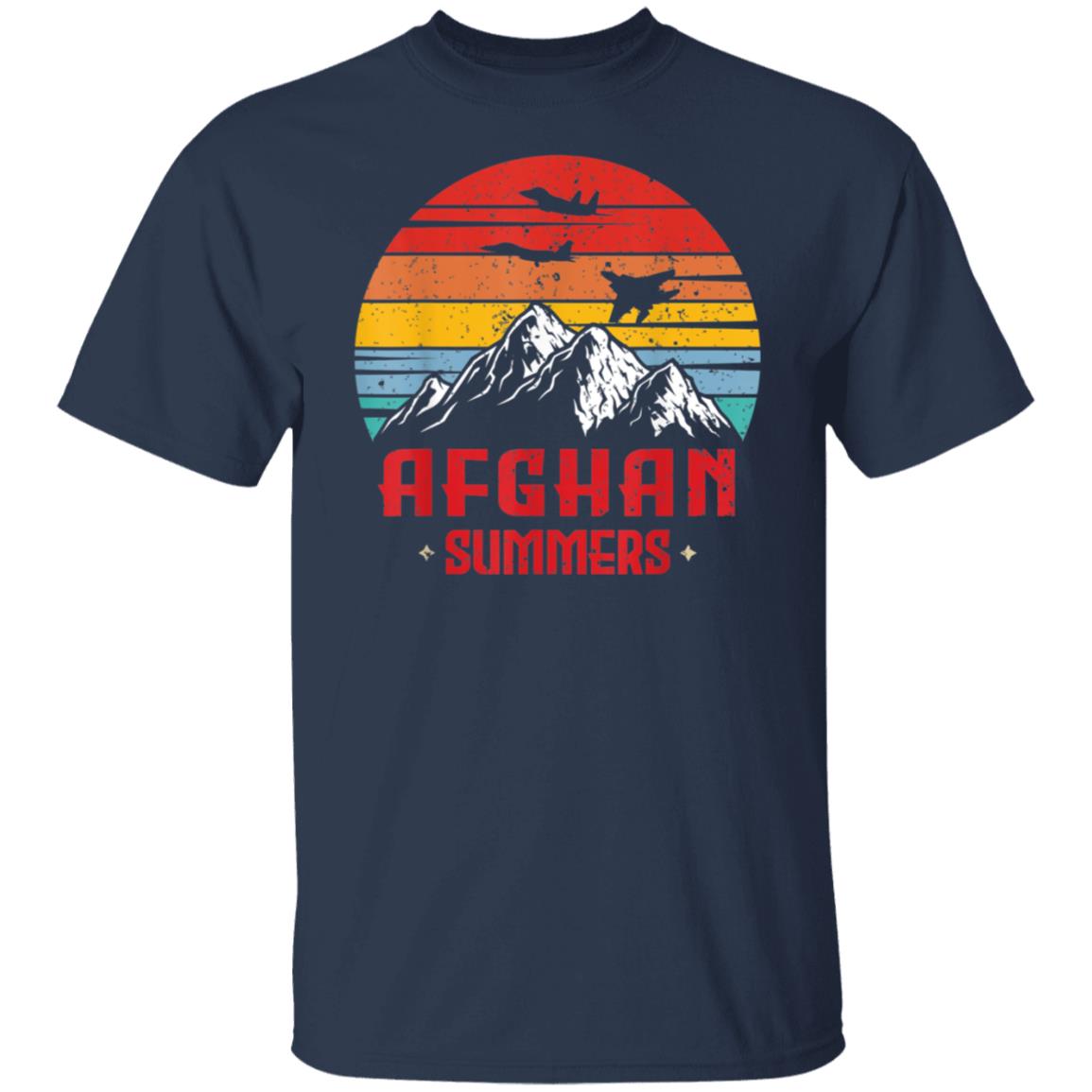 Afghan Summers Veteran Funny Afghanistan Veteran Gift Shirt