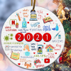 2021 Christmas Ornament | Another year to remember - AmazeTees - Trending Shirts For Everyone