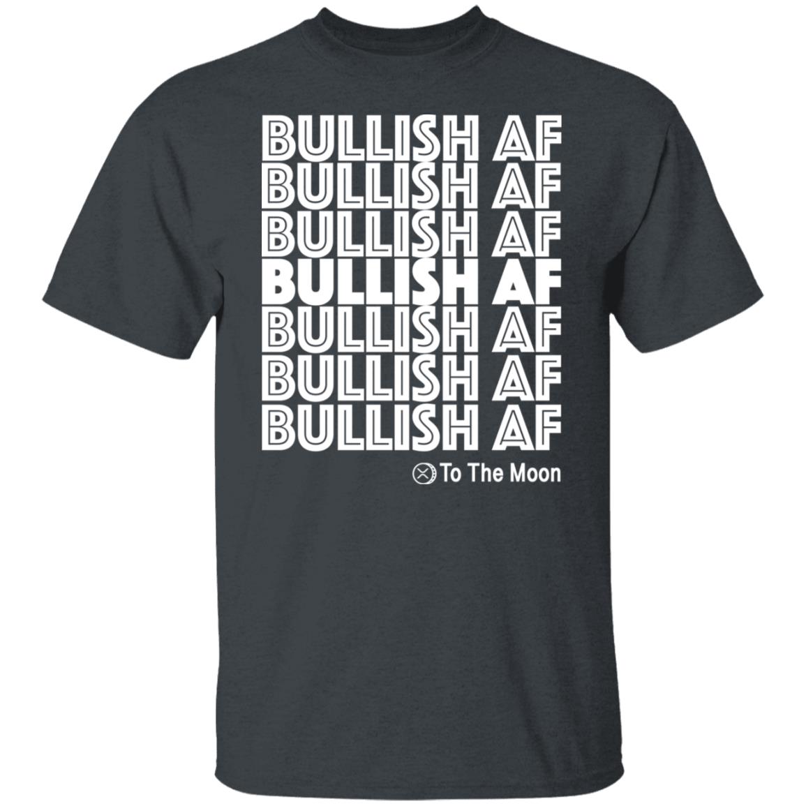 Bullish AF Ripple Xrp To The Moon Crypto Holder Shirt