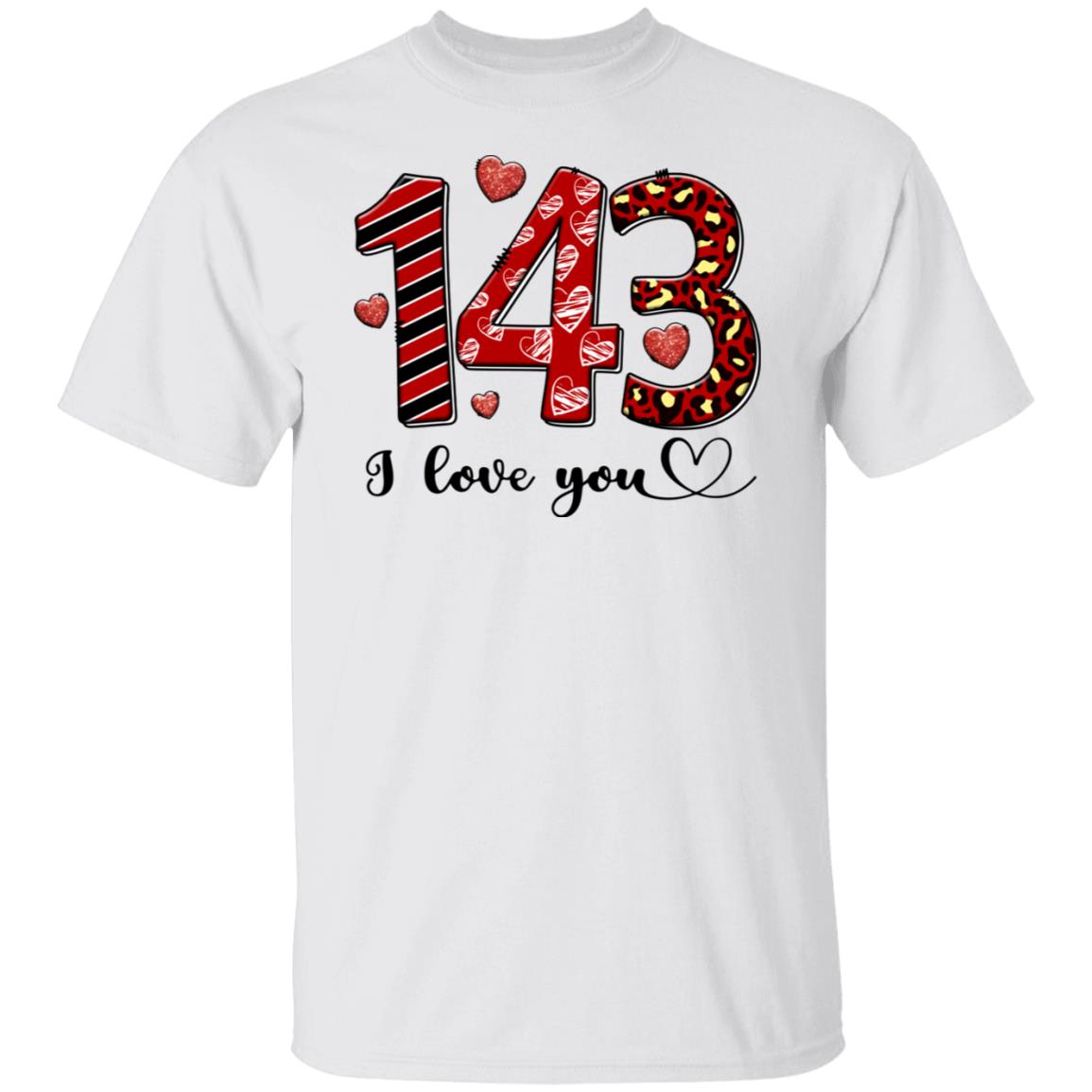 143 I Love You Valentines Day Gift Shirt