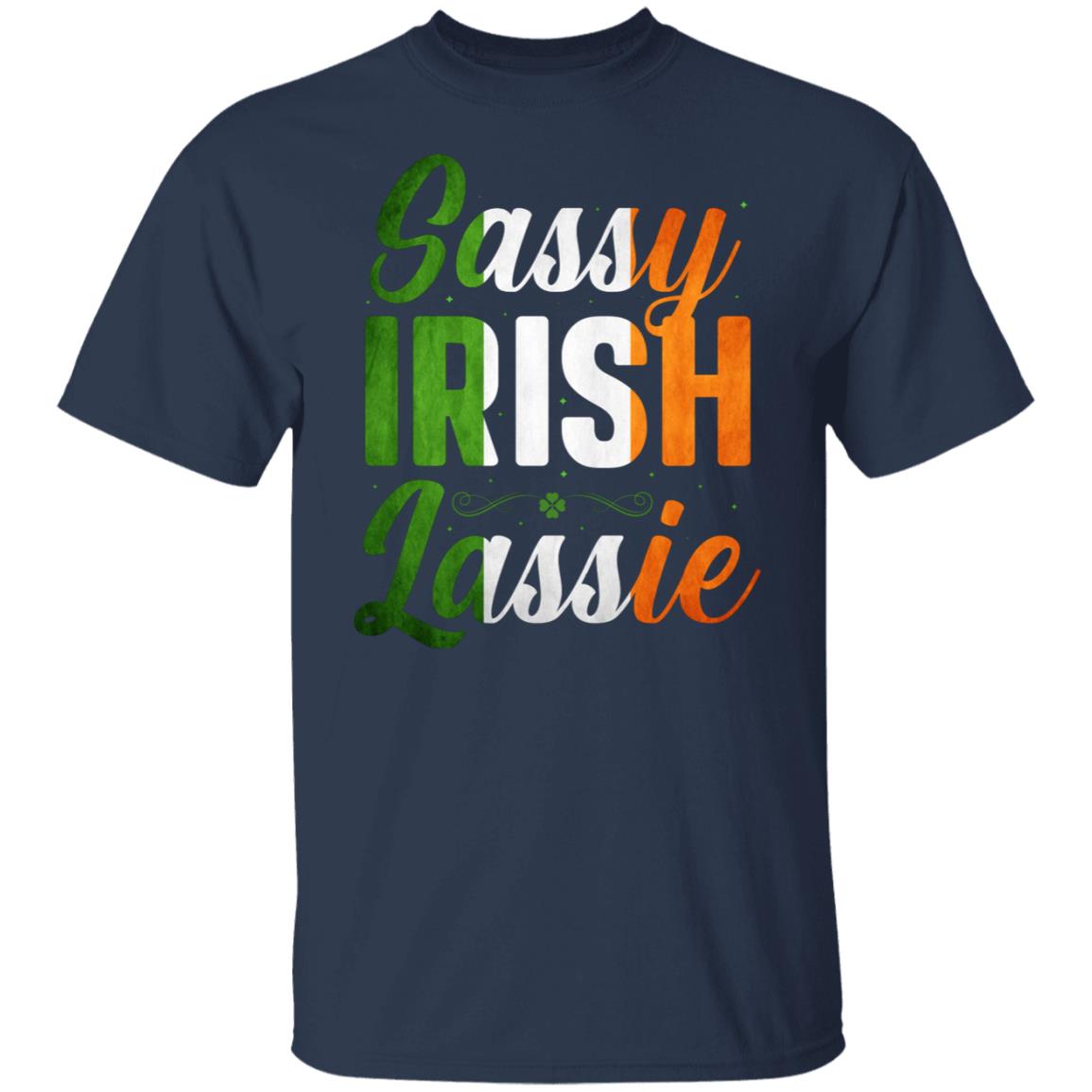 Sassy Irish Lassie St Patrick's Day Shirt