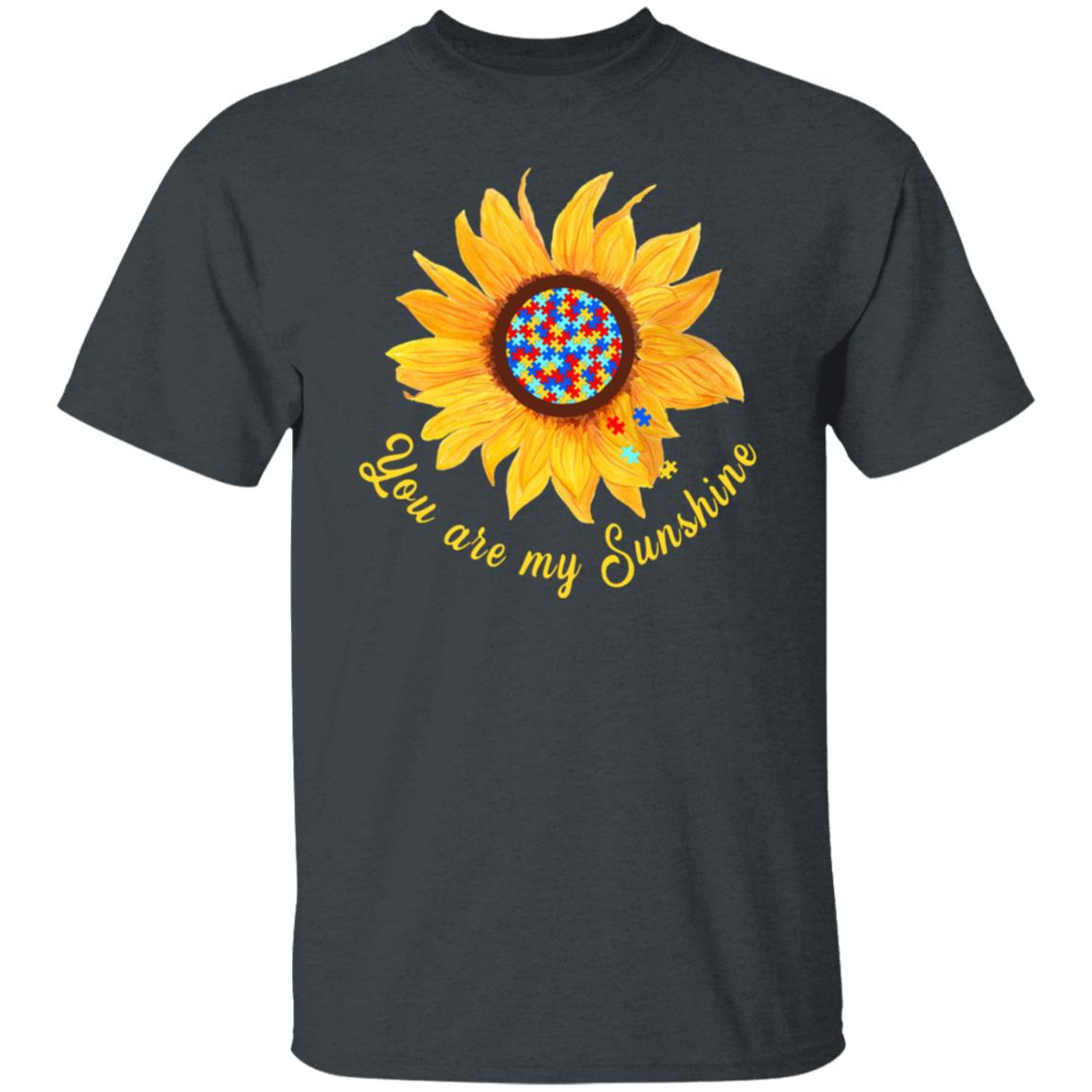 You are My Sunshine Sunflower Autism Awareness Gift Shirt
