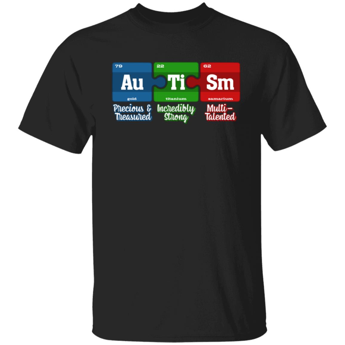 Autism Periodic Table Shirt Awareness Month Gift