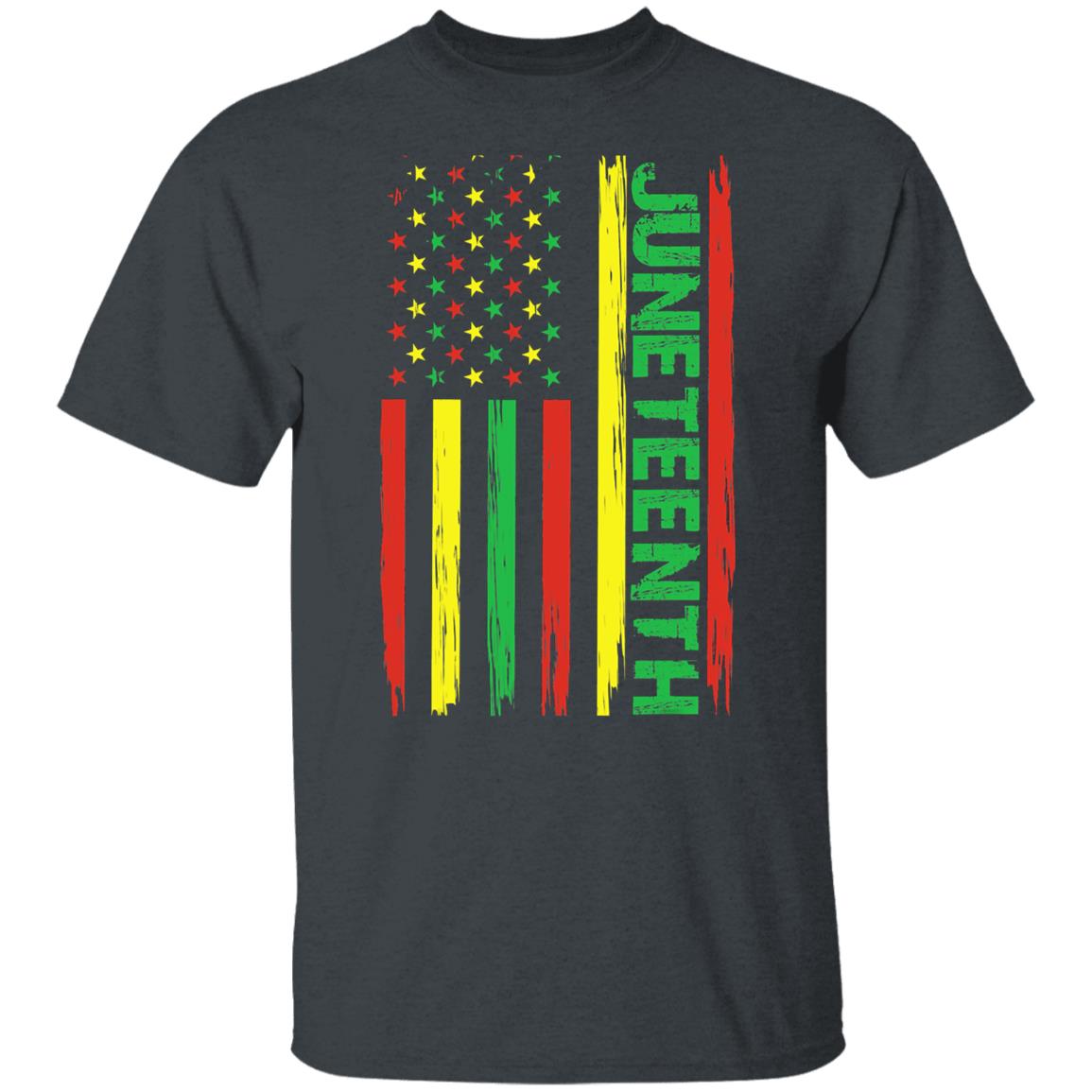 Juneteenth in a Flag for black history day T-Shirt
