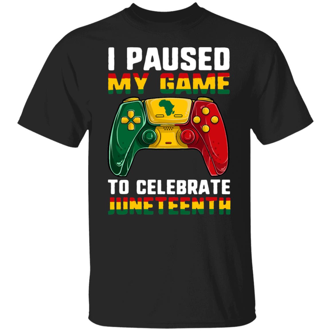 Juneteenth Shirts For Men Boys, African Juneteenth Gamer T-Shirt