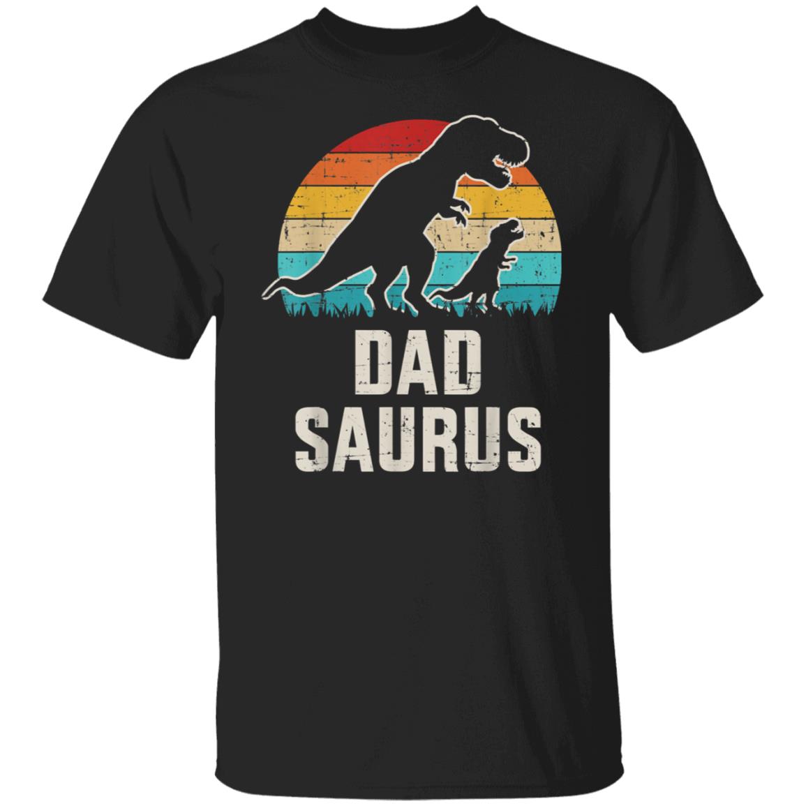 Dadsaurus dad dinosaur vintage for father's day T-Shirt