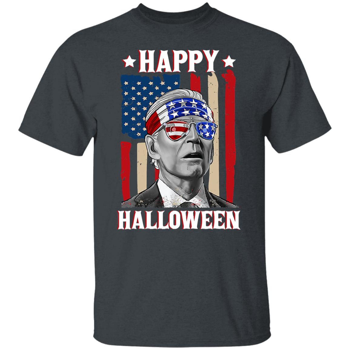Happy Halloween Confused 4th Of July T-Shirt