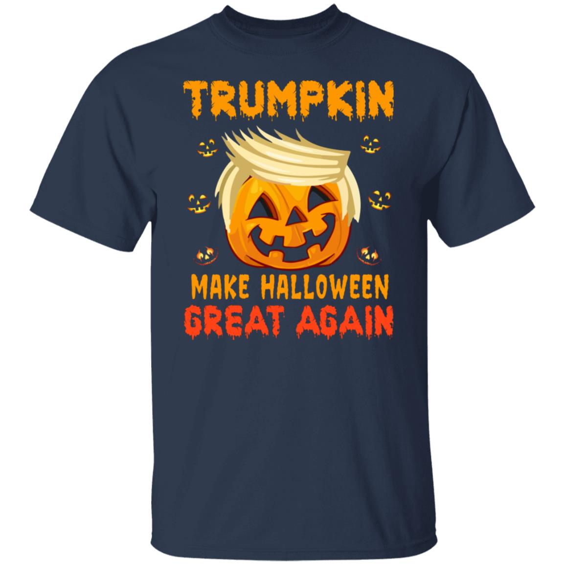 Make Halloween Great Again Pumpkin Tee Shirt