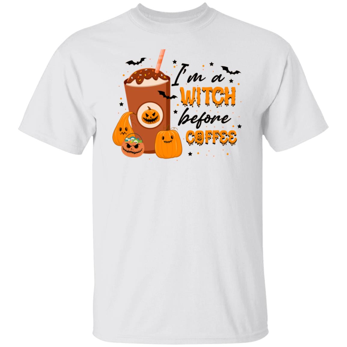 I'm a Witch before Coffee Funny Shirt