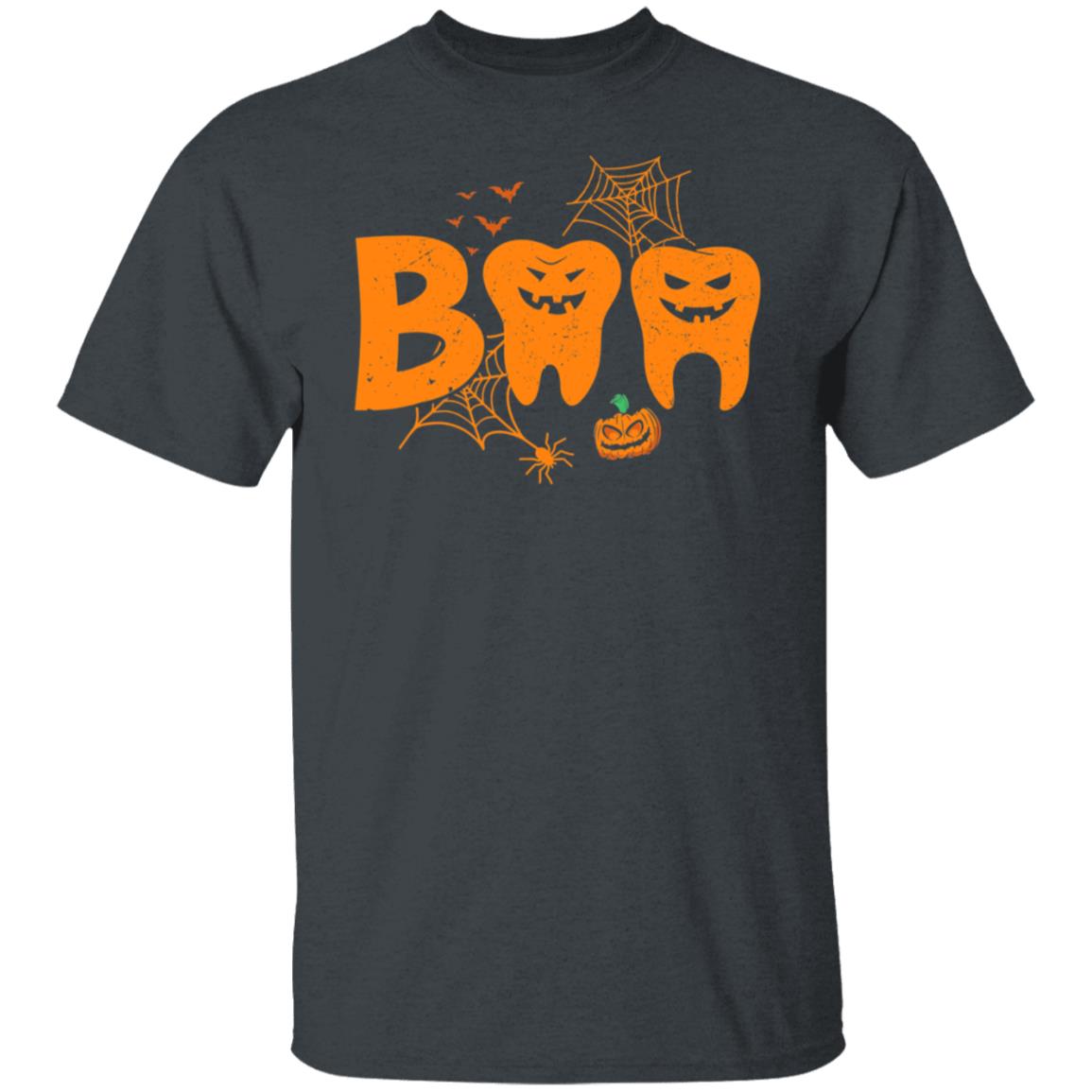 Halloween Boo Dentist Pumpkin Costume Funny Shirt