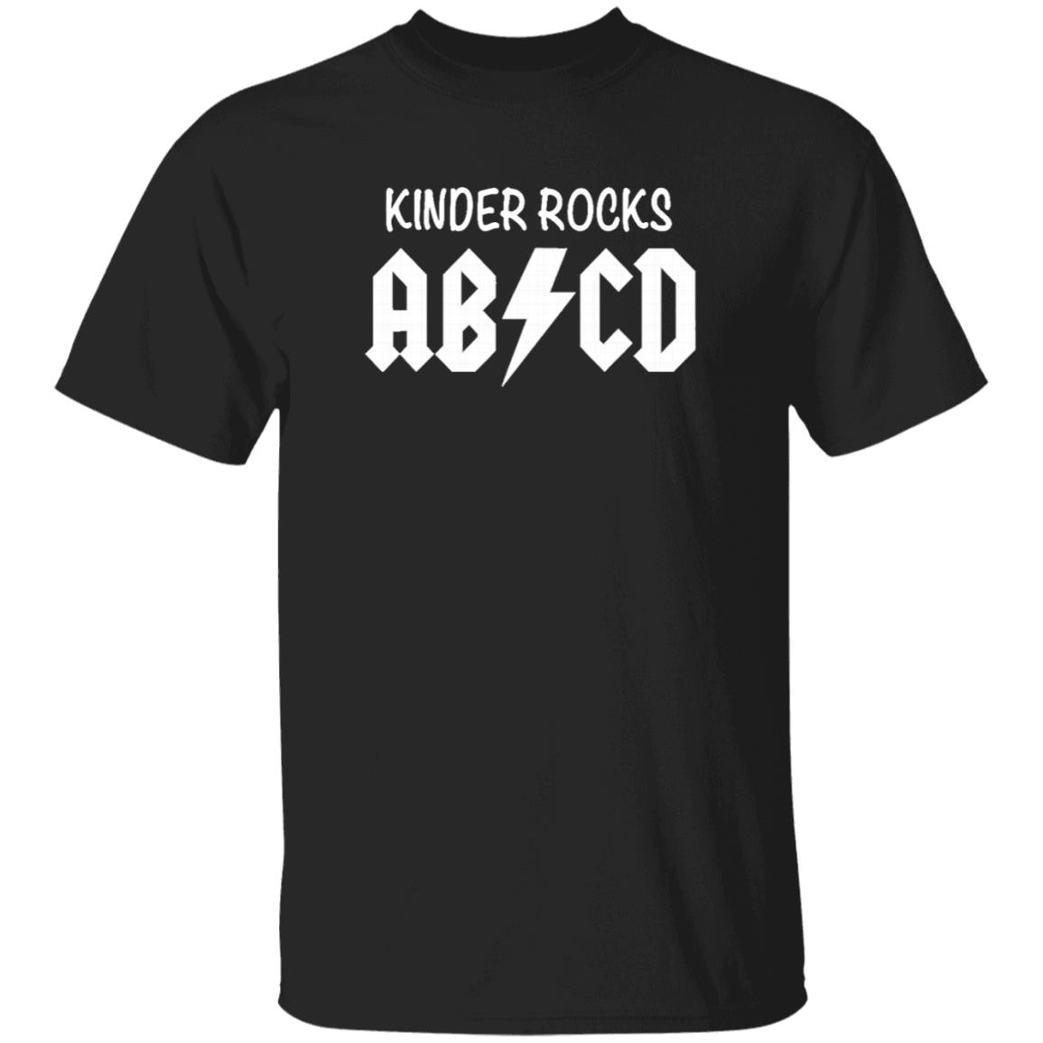Kindergarten Teacher ABCD Rock Kinder Rocks Shirt