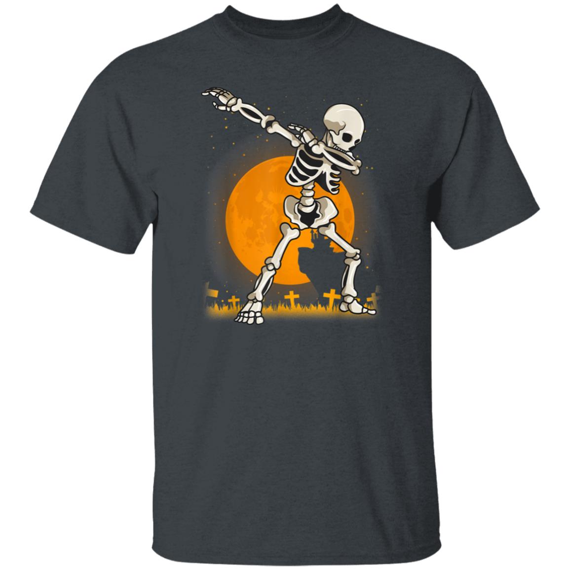 Halloween Shirt Dabbing Skeleton Costume T-Shirt