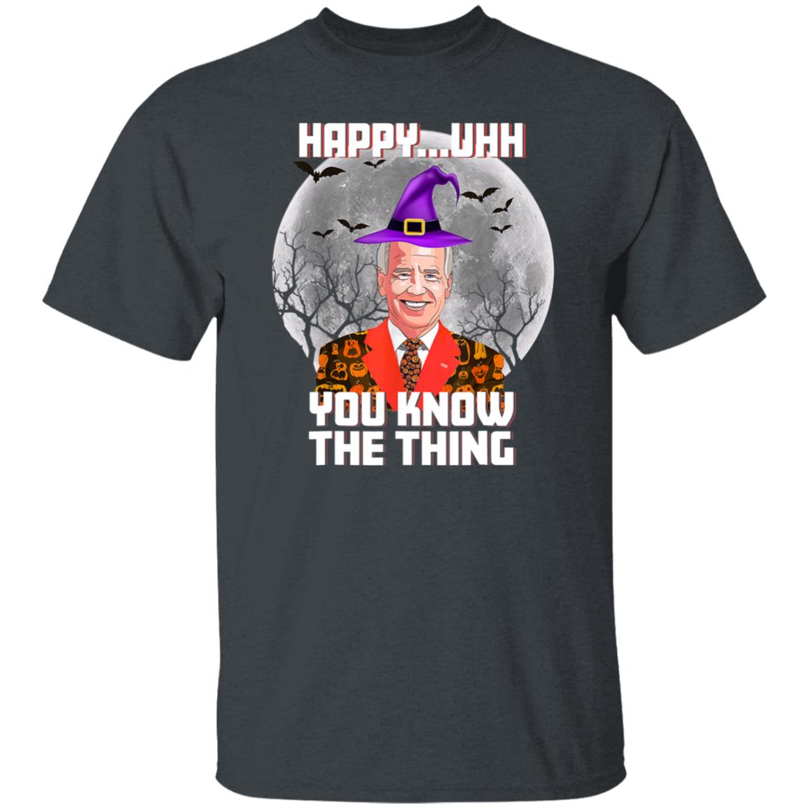 Happy Uhh You Know The Thing Halloween Confused Joe Shirt