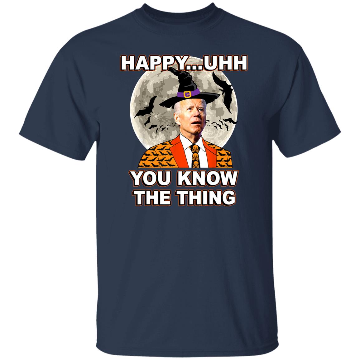 Funny Biden Halloween Confused You Know The Thing TShirt