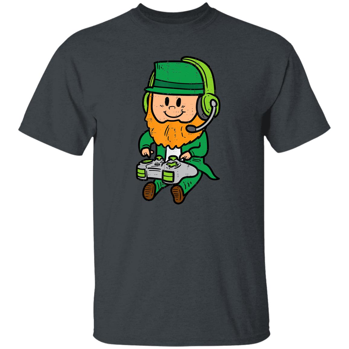 St Patricks Day Gamer Leprechaun Saint Paddys Gift Shirt