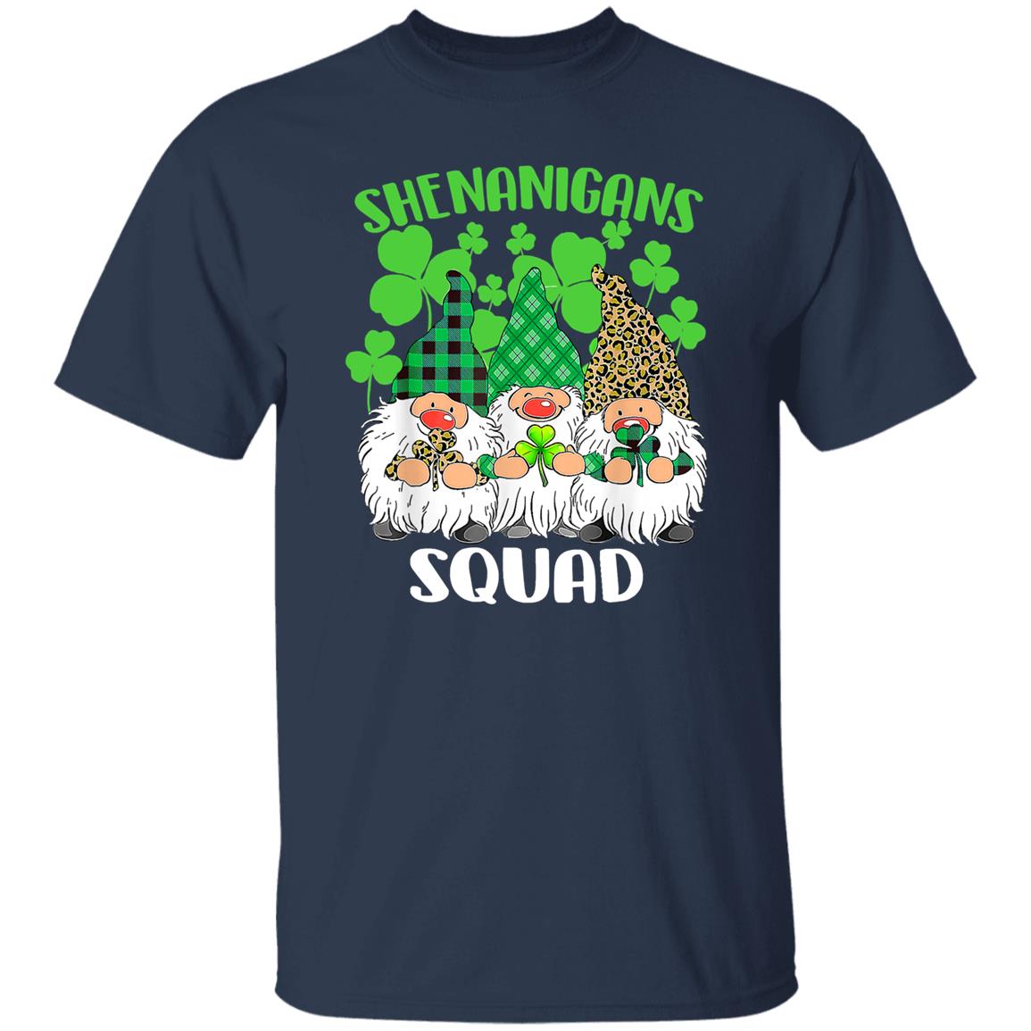 Shenanigans Squad St Patricks Day Gnomes T-Shirt