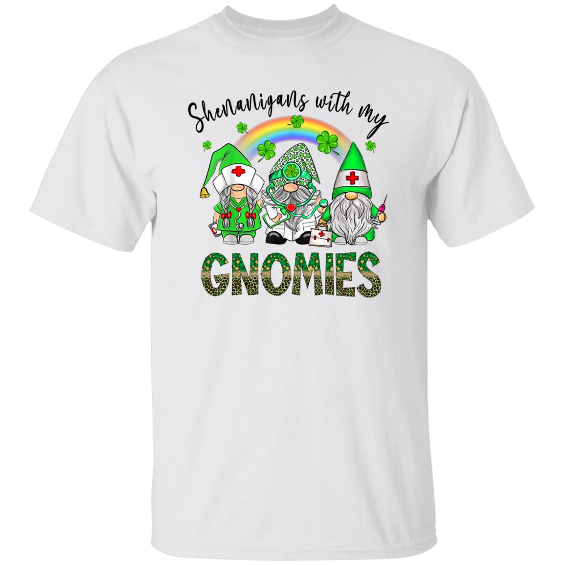 Shenanigans With My Gnomies Nurse St Patricks Day Shirt
