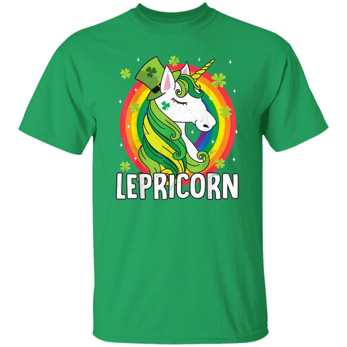 Unicorn St Patricks Day Lepricorn Magical TShirt