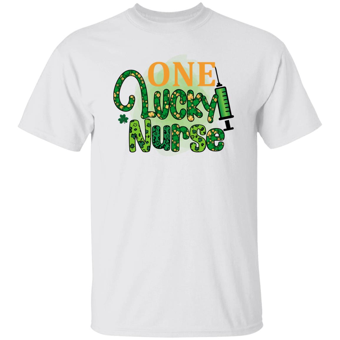 St Patricks Day Tee One Lucky Nurse Shirt