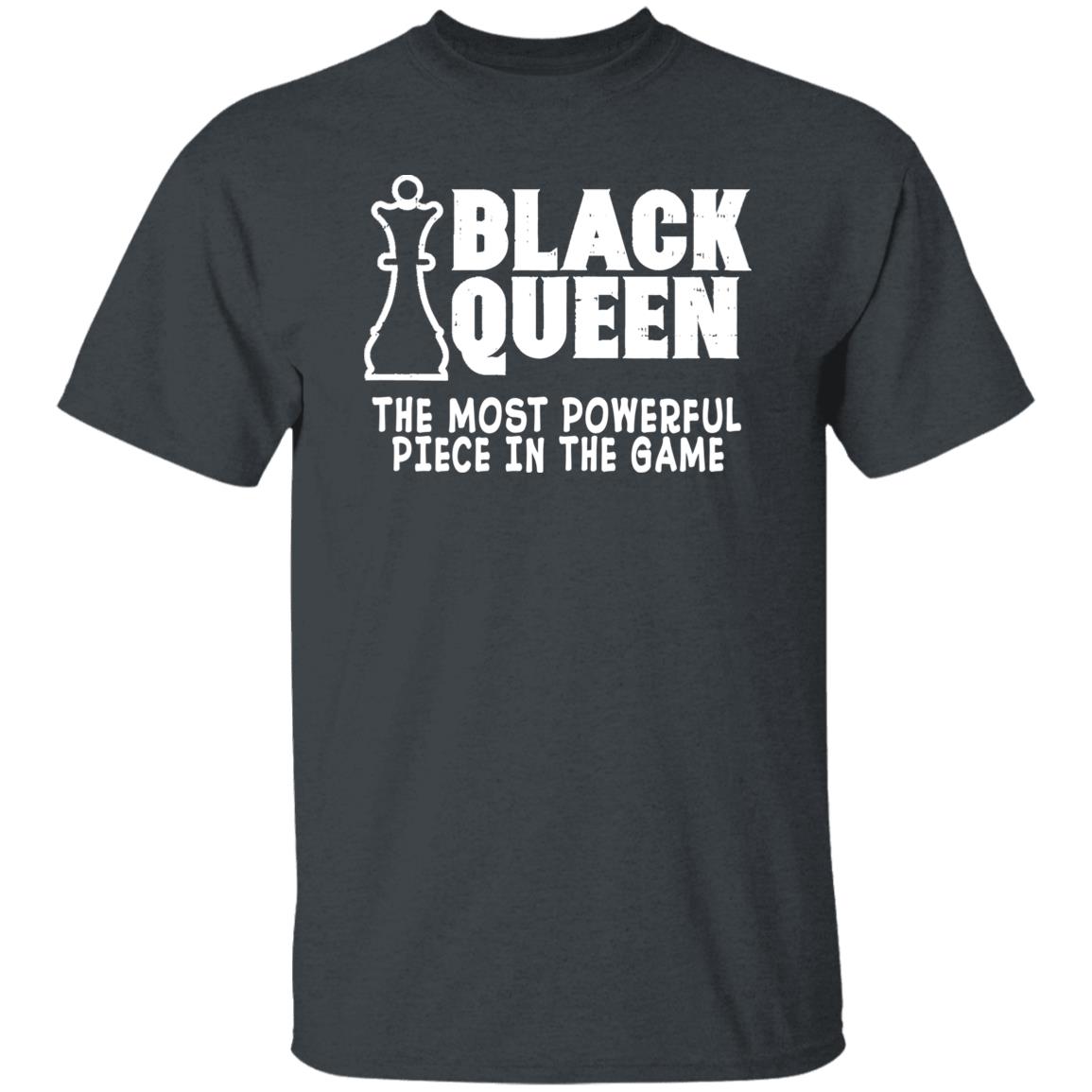 Black Queen Most Powerful Chess African American Gift T-Shirt