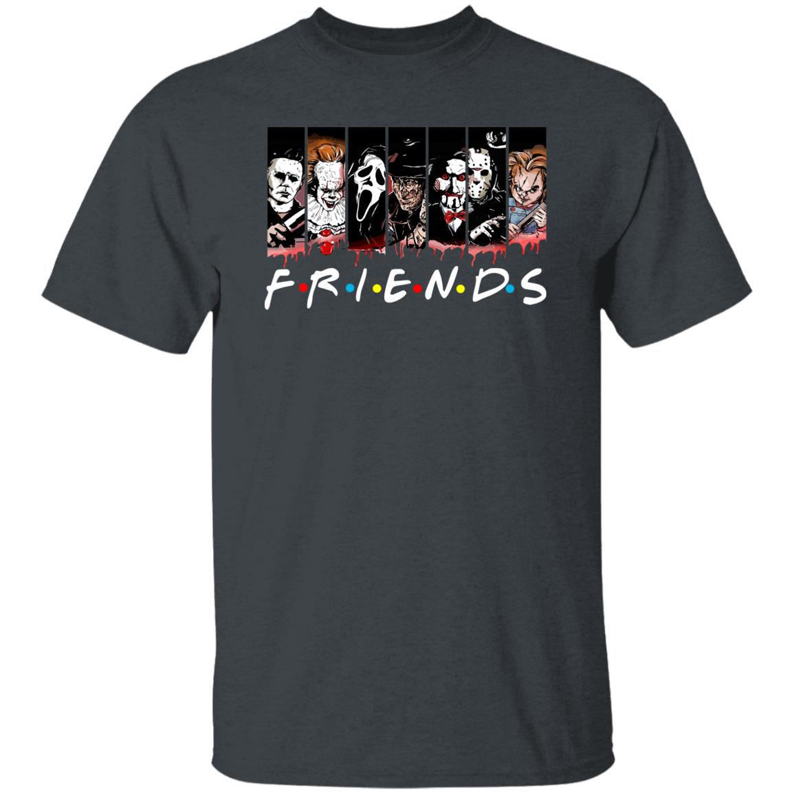 Friends Horror Movie Characters Shirt for Halloween