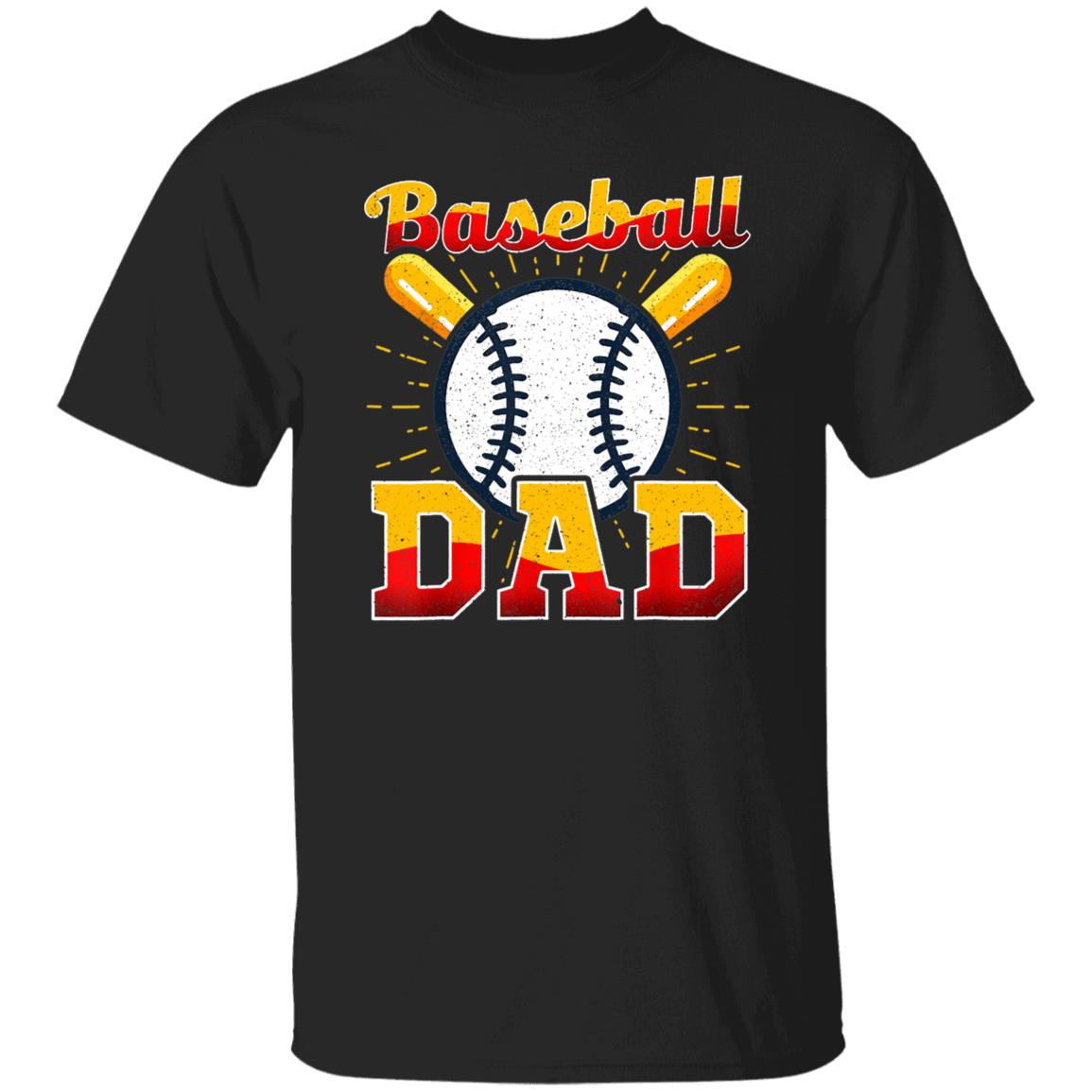 Baseball Dad Baseball Lover For Fathers Day Shirt