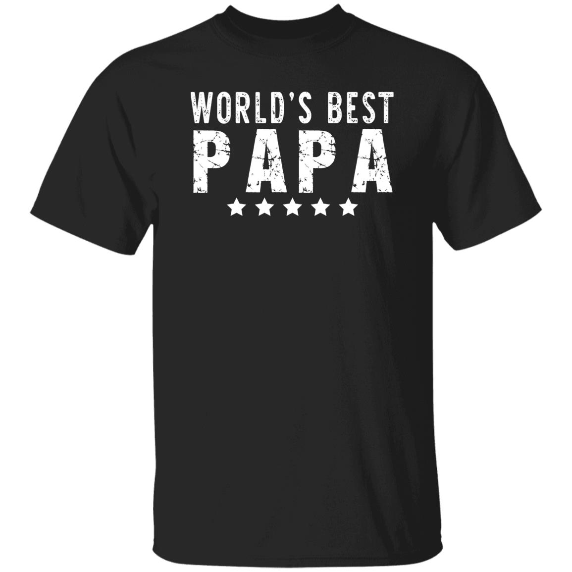 World's Best Papa Tshirt for Father's Day