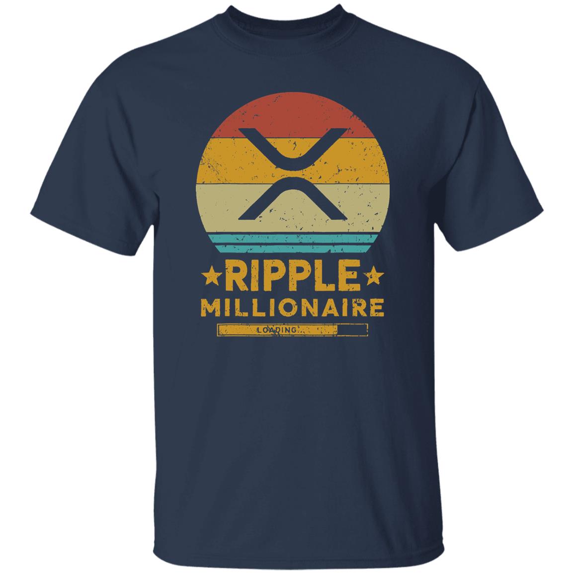 Ripple XRP Coin Tee Ripple Millionaire Vintage Shirt