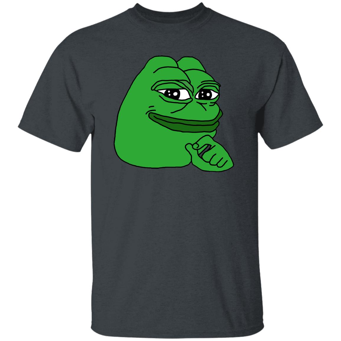 Frog Meme Funny Crypto Pepe Token Shirt