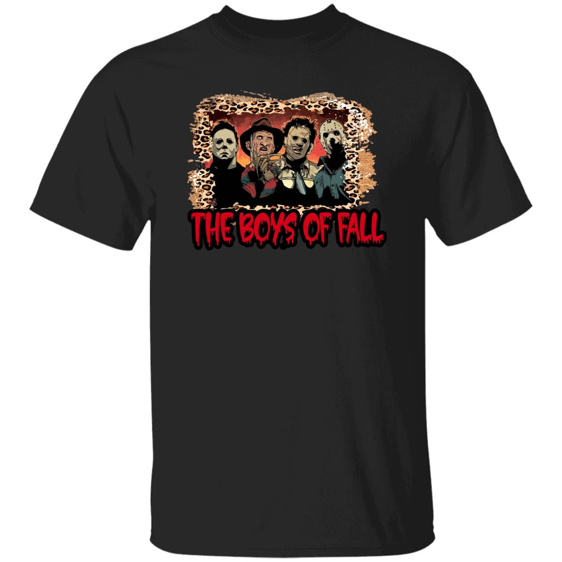 Horror Movie Character The Boys Of Fall Shirt