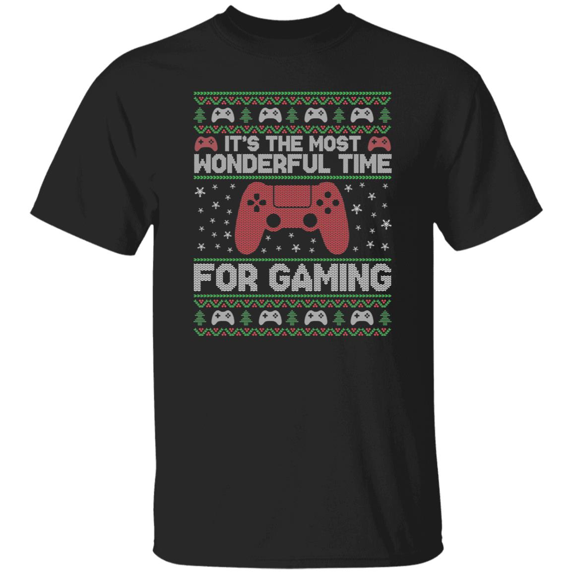 It's The Most Wonderful Time For Gaming Ugly Christmas Shirt