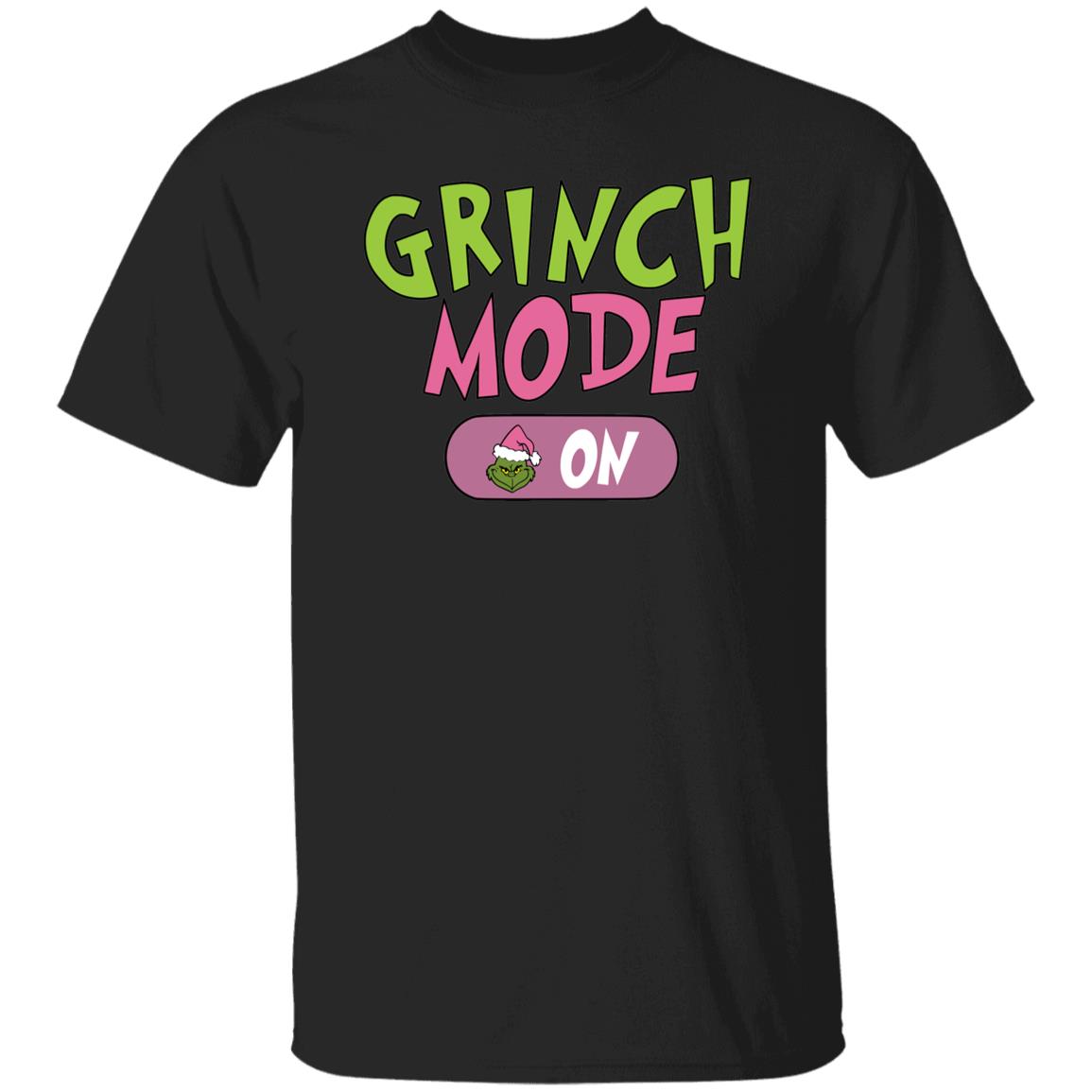Grinch Mode On Funny Christmas Gift Shirt