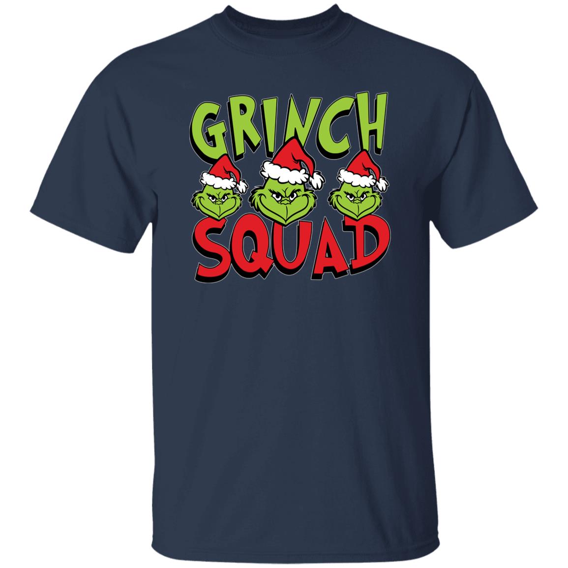 Grinch Squad Funny Christmas Gift Shirt