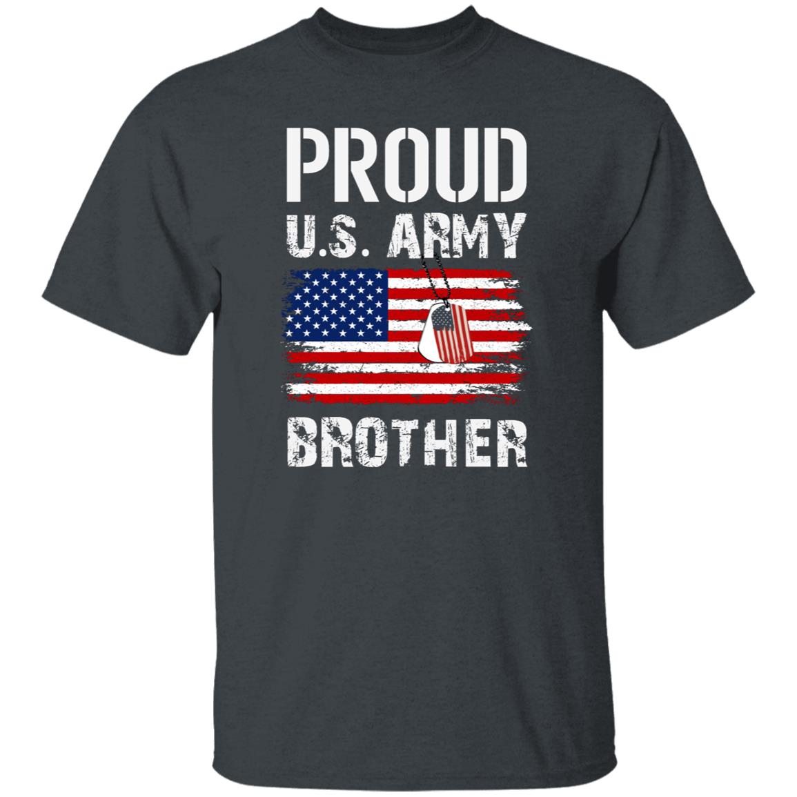 USA Flag Veteran Tee Proud US Army Brother Shirt