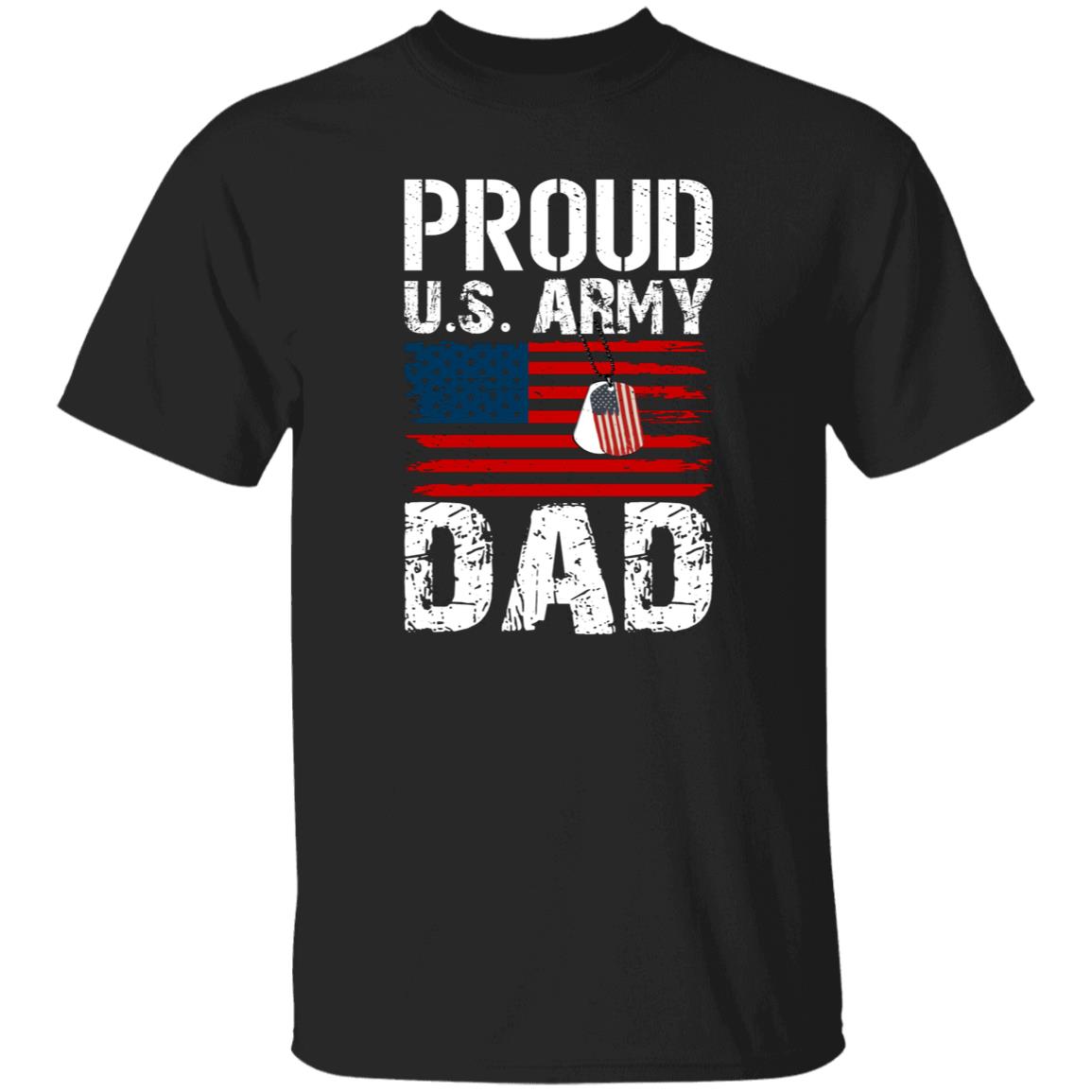 Proud US Army Dad Tee Shirt