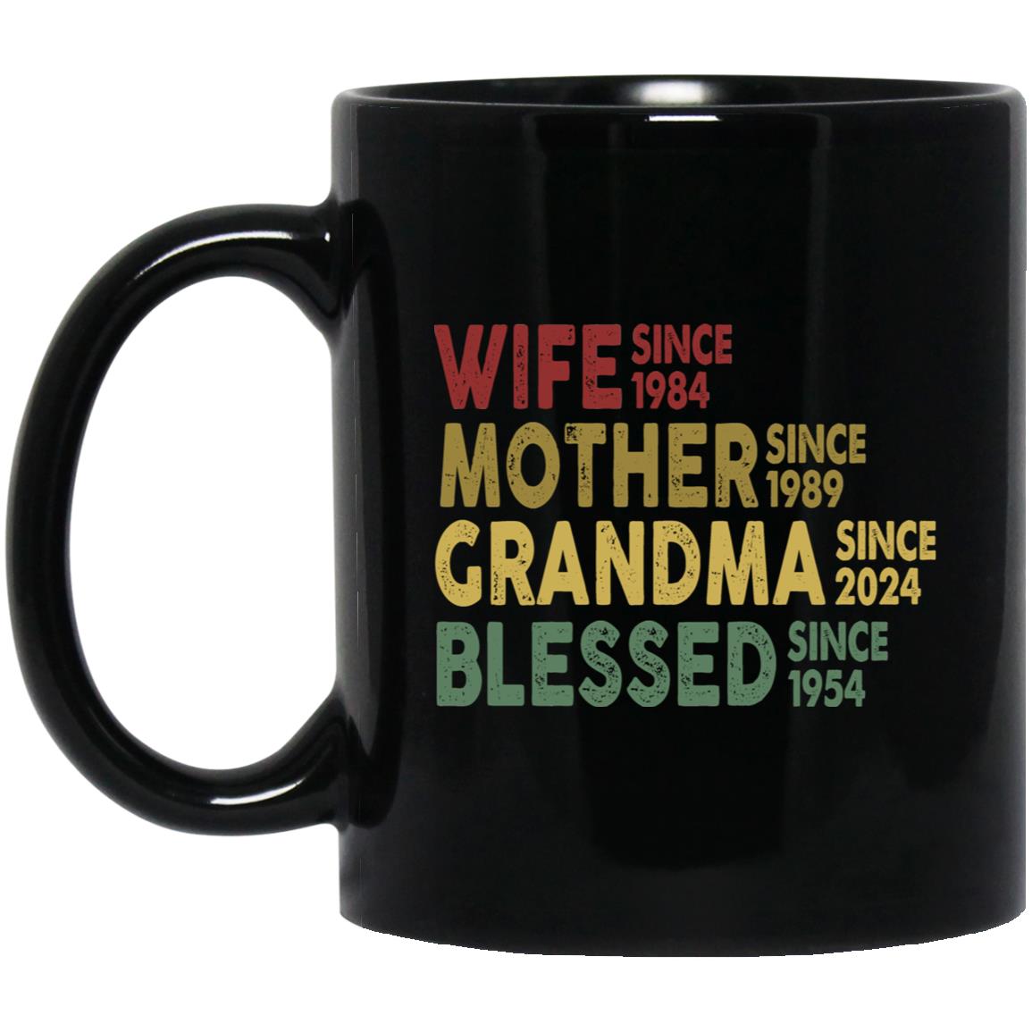 Personalized Grandma Gift Mug For Mothers Day