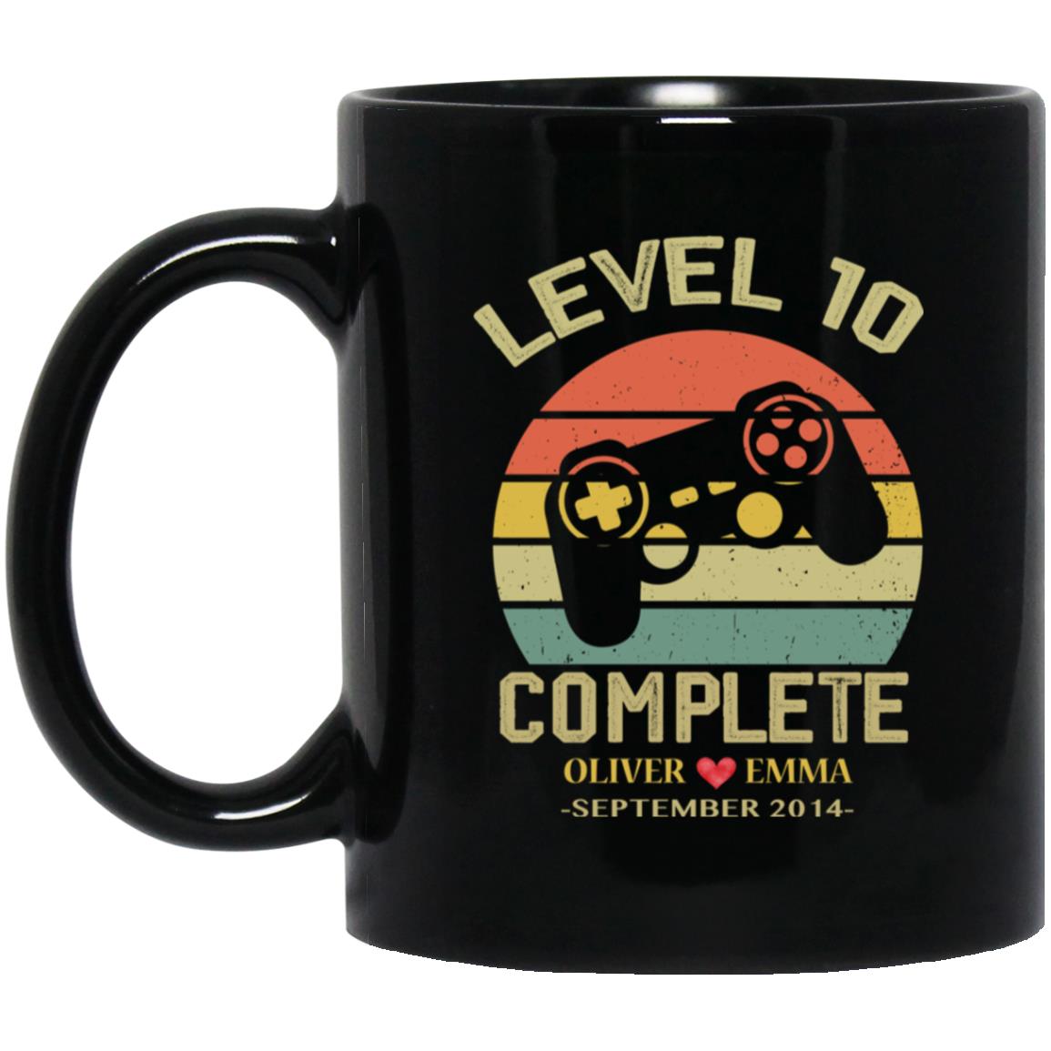 Personalized Anniversary Gift - Retro Gamer Customized Gift Mug