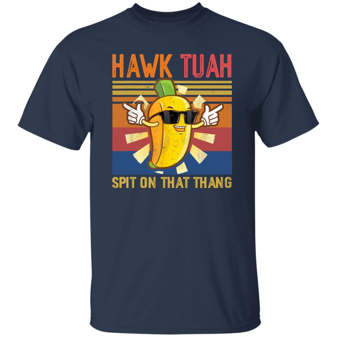 Retro Banana Meme Hawk Tuah Spit on That Thang Shirt