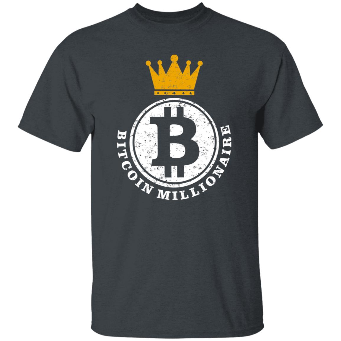 Bitcoin Millionaire Bitcoin BTC King Tee Shirt