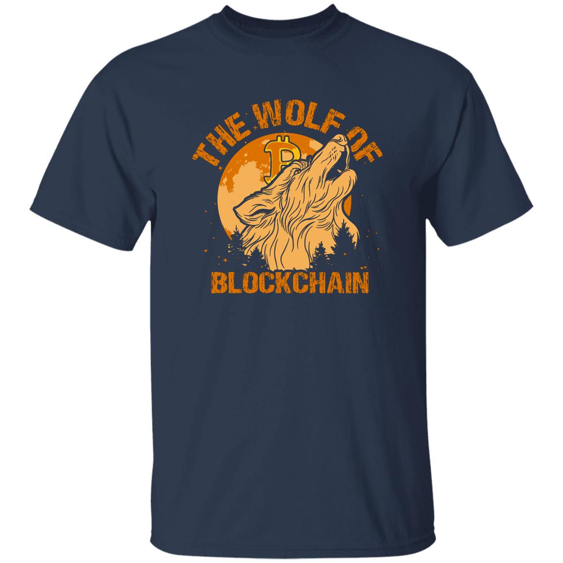 The Wolf Of Blockchain Crypto Holder Shirt