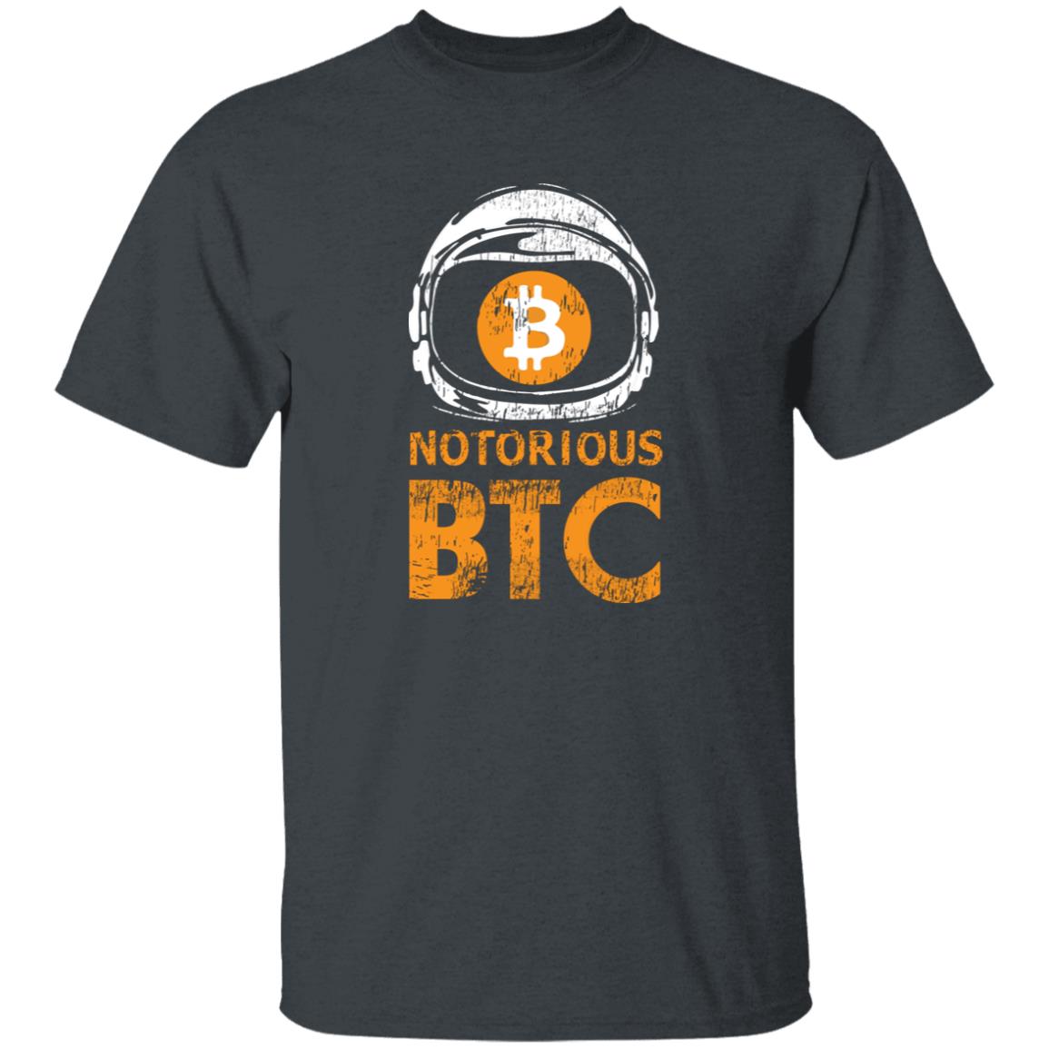 Notorious BTC Bitcoin Crypto Enthusiast Tshirt