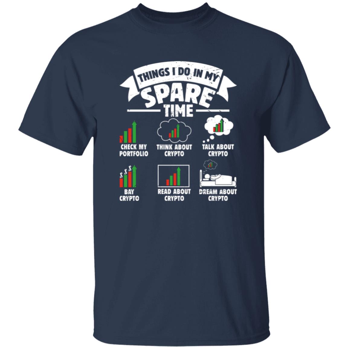 Day Trader Crypto Shirt Cryptocurrency Meme Shirt for Bitcoin Enthusiasts