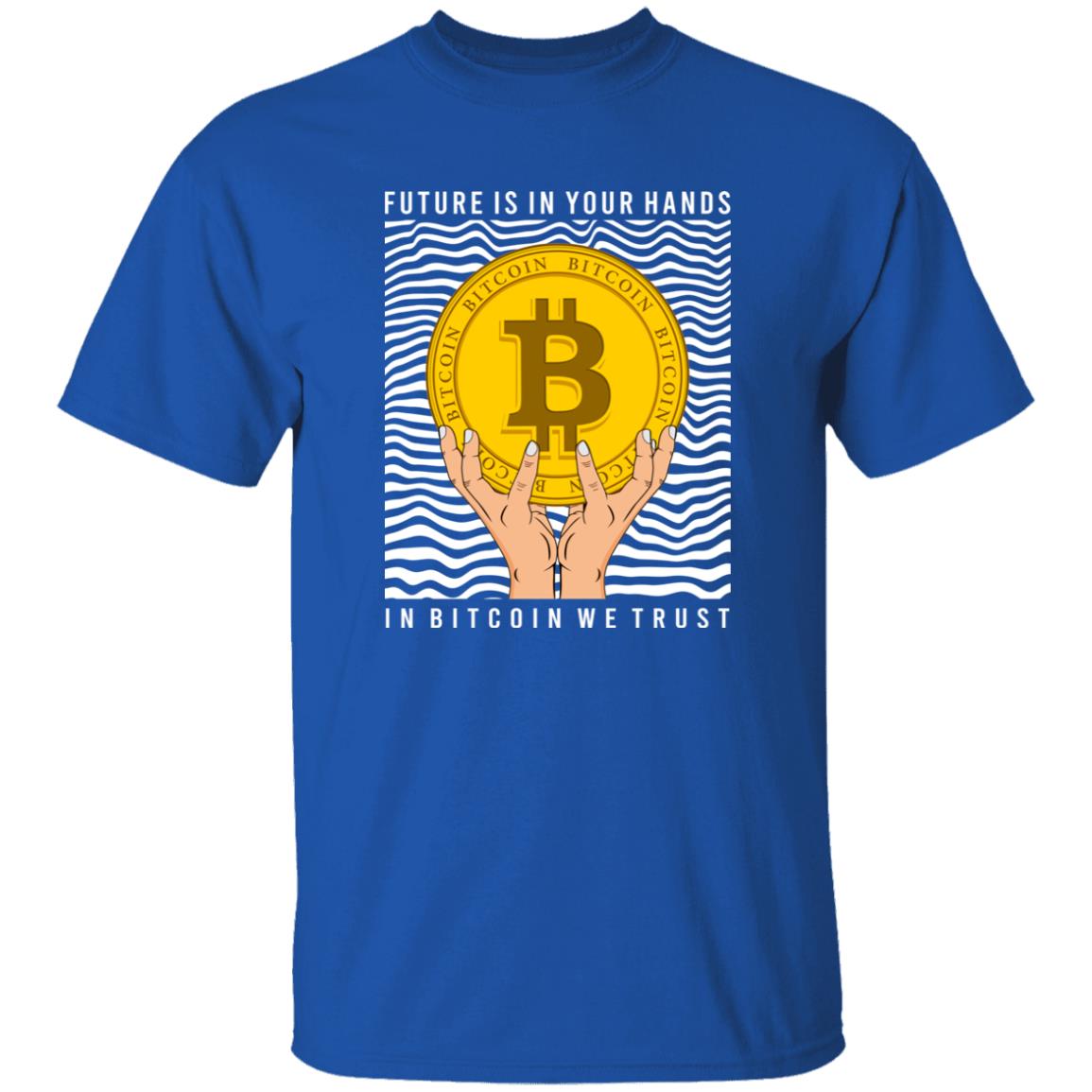 In Bitcoin We Trust Cryptocurrency Bitcoin BTC shirt